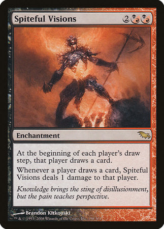 Spiteful Visions [Shadowmoor] | Good Games Cannington