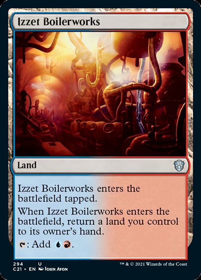 Izzet Boilerworks [Commander 2021] | Good Games Cannington