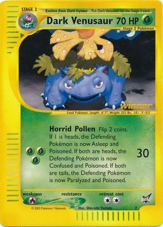 Dark Venusaur (7) (Jumbo Card) [Best of Promos] | Good Games Cannington