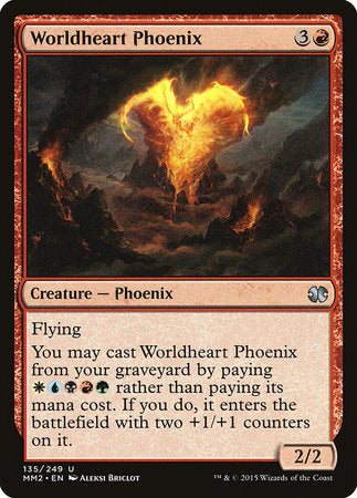 Worldheart Phoenix [Modern Masters 2015] | Good Games Cannington