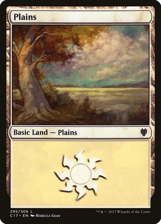Plains (295) [Commander 2017] | Good Games Cannington