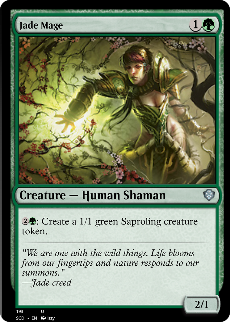 Jade Mage [Starter Commander Decks] | Good Games Cannington