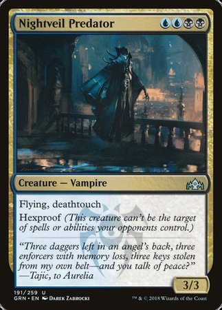 Nightveil Predator [Guilds of Ravnica] | Good Games Cannington