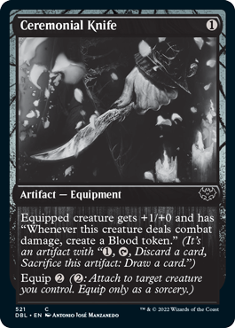 Ceremonial Knife [Innistrad: Double Feature] | Good Games Cannington