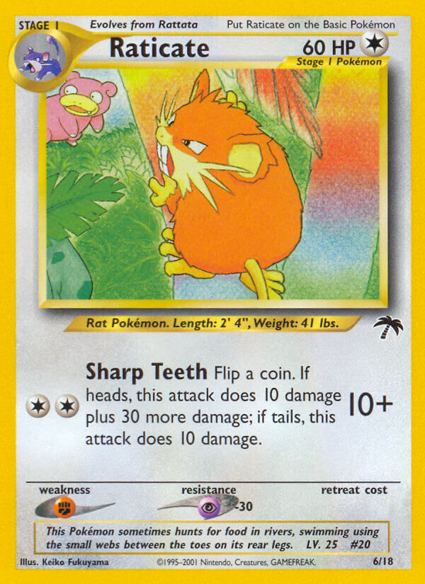 Raticate (6/18) [Southern Islands] | Good Games Cannington