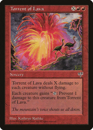 Torrent of Lava [Mirage] | Good Games Cannington