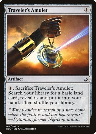 Traveler's Amulet [Hour of Devastation] | Good Games Cannington