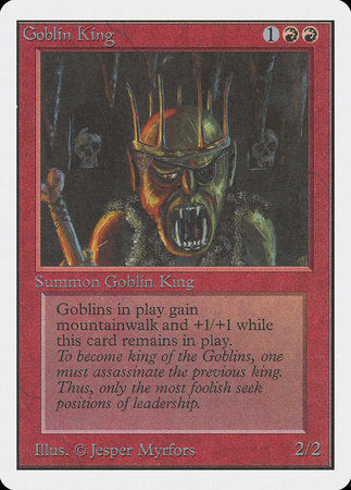 Goblin King [Unlimited Edition] | Good Games Cannington