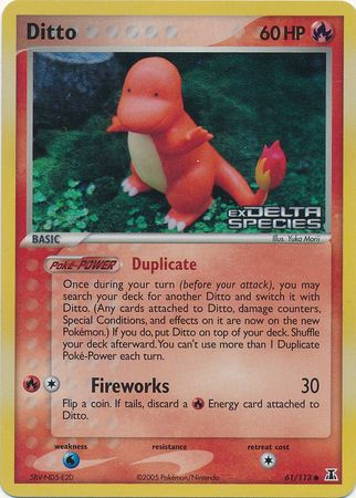 Ditto (61/113) (Stamped) [EX: Delta Species] | Good Games Cannington