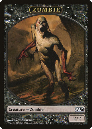 Zombie Token [Magic 2013 Tokens] | Good Games Cannington