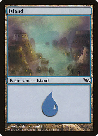 Island (288) [Shadowmoor] | Good Games Cannington
