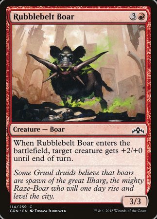 Rubblebelt Boar [Guilds of Ravnica] | Good Games Cannington