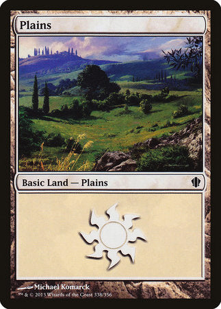 Plains (338) [Commander 2013] | Good Games Cannington