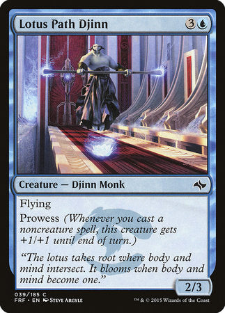 Lotus Path Djinn [Fate Reforged] | Good Games Cannington