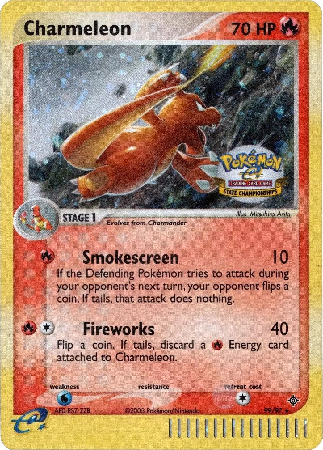 Charmeleon (99/97) (State Championship) [EX: Dragon] | Good Games Cannington