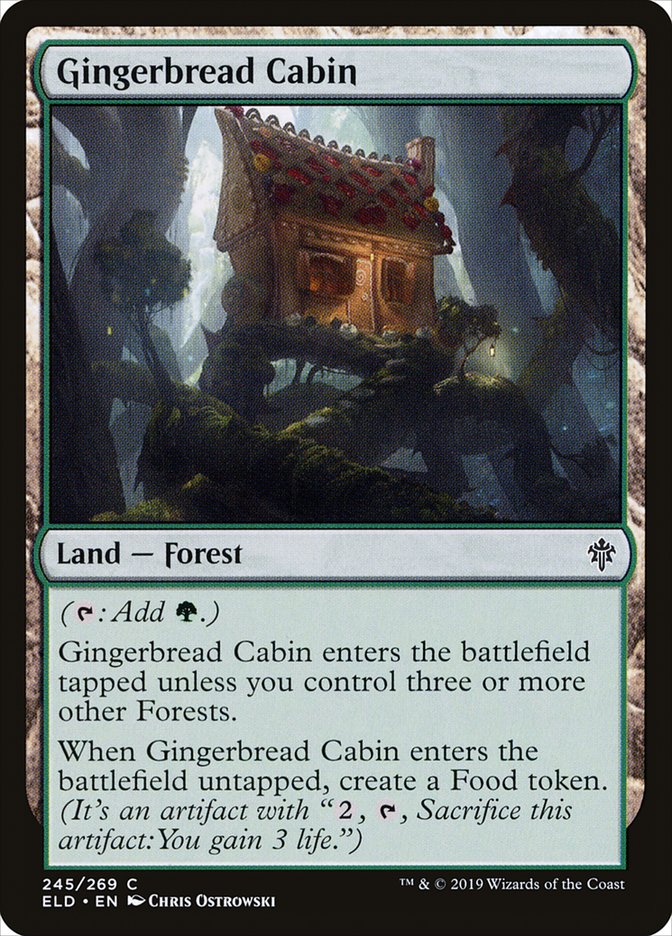 Gingerbread Cabin [Throne of Eldraine] | Good Games Cannington