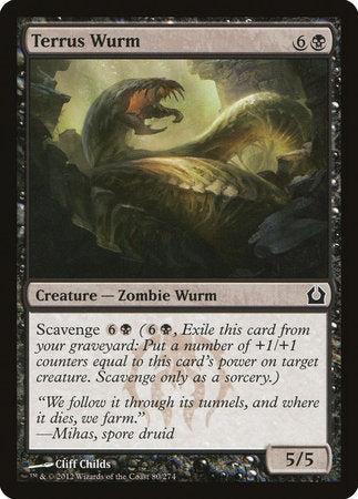 Terrus Wurm [Return to Ravnica] | Good Games Cannington
