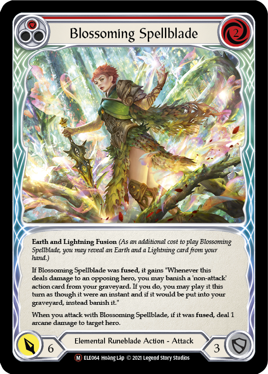 Blossoming Spellblade [U-ELE064] Unlimited Normal | Good Games Cannington