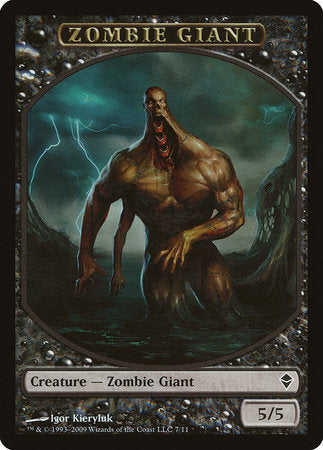 Zombie Giant Token [Zendikar Tokens] | Good Games Cannington