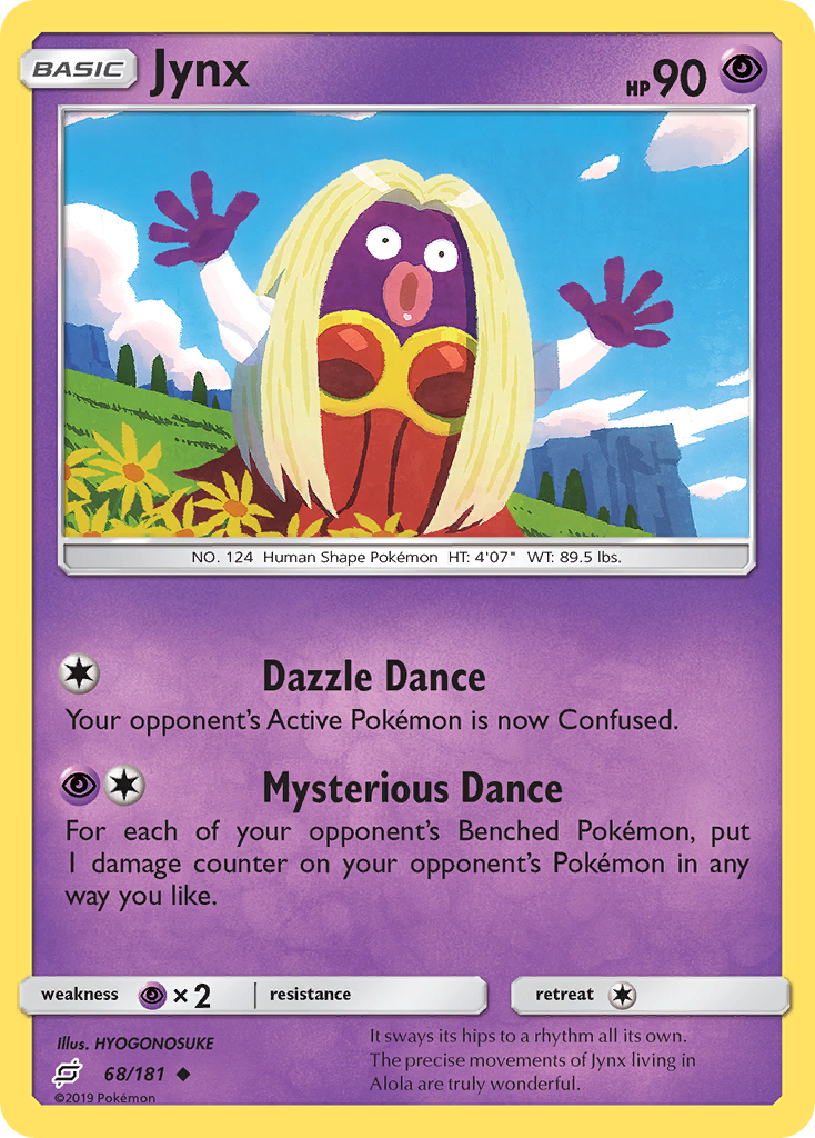 Jynx (68/181) [Sun & Moon: Team Up] | Good Games Cannington