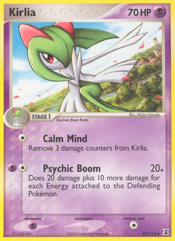 Kirlia (47/113) [EX: Delta Species] | Good Games Cannington