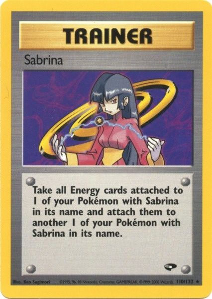 Sabrina (110/132) [Gym Challenge Unlimited] | Good Games Cannington
