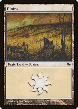 Plains (285) [Shadowmoor] | Good Games Cannington