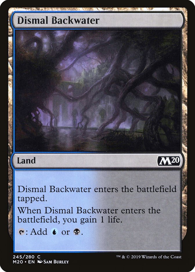 Dismal Backwater [Core Set 2020] | Good Games Cannington