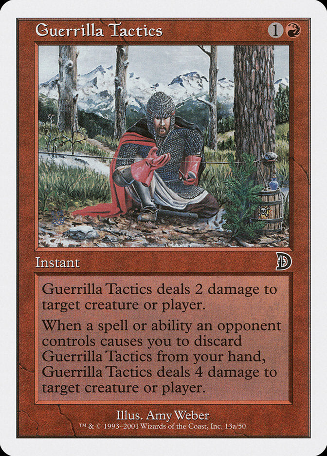 Guerrilla Tactics (Tripwire) [Deckmasters] | Good Games Cannington