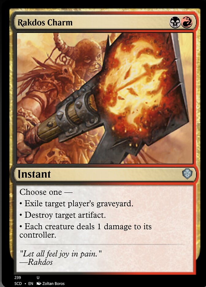 Rakdos Charm [Starter Commander Decks] | Good Games Cannington