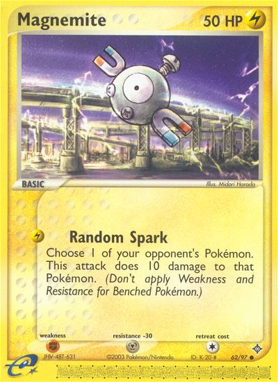 Magnemite (62/97) [EX: Dragon] | Good Games Cannington
