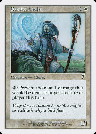 Samite Healer [Seventh Edition] | Good Games Cannington