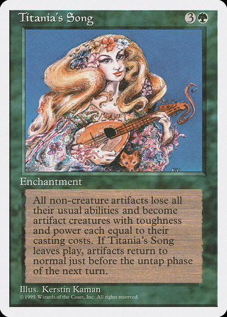 Titania's Song [Fourth Edition] | Good Games Cannington