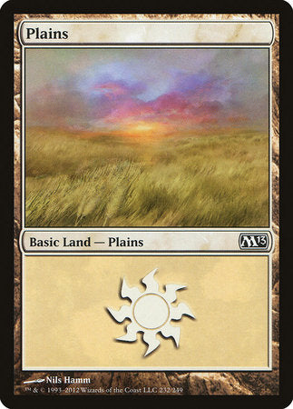 Plains (232) [Magic 2013] | Good Games Cannington