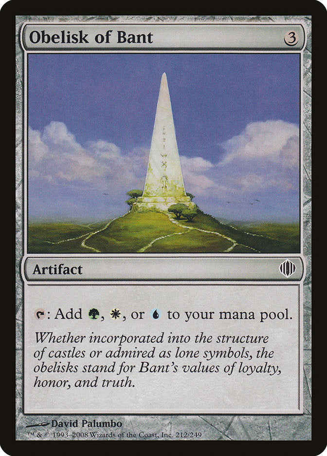 Obelisk of Bant [Shards of Alara] | Good Games Cannington