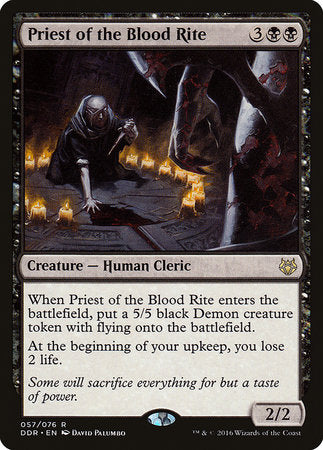 Priest of the Blood Rite [Duel Decks: Nissa vs. Ob Nixilis] | Good Games Cannington