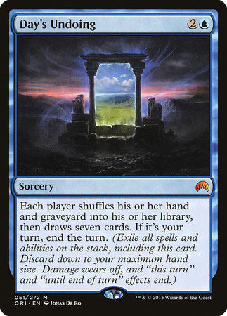 Day's Undoing [Magic Origins] | Good Games Cannington