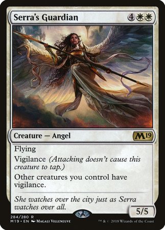 Serra's Guardian [Core Set 2019] | Good Games Cannington