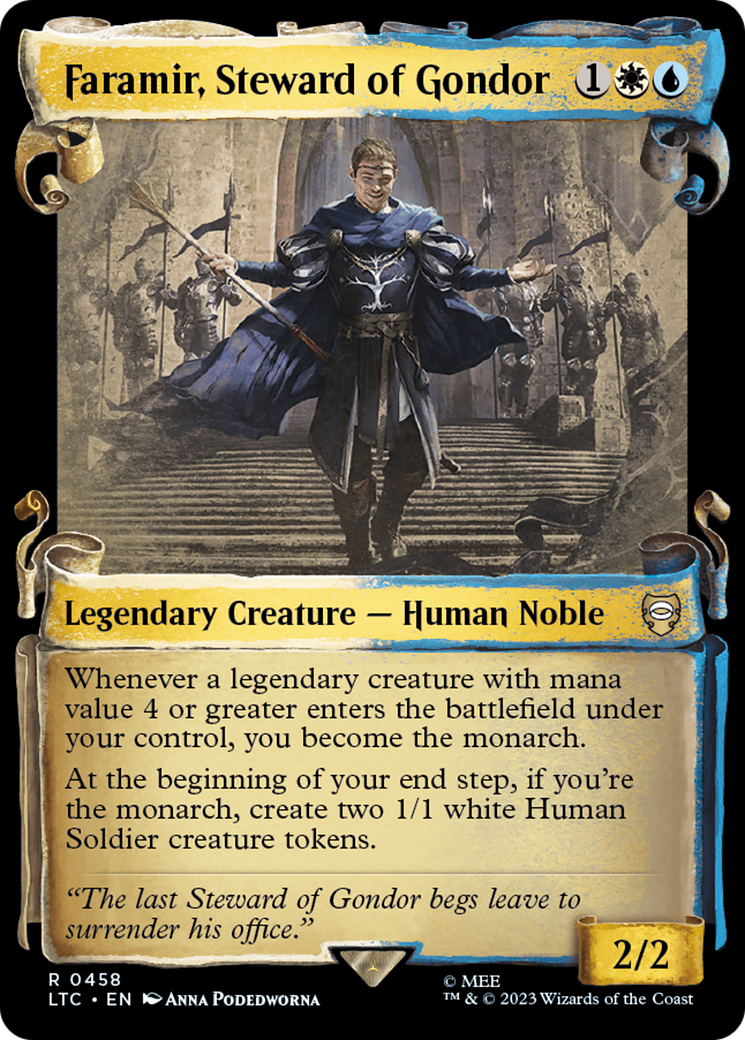 Faramir, Steward of Gondor [The Lord of the Rings: Tales of Middle-Earth Commander Showcase Scrolls] | Good Games Cannington