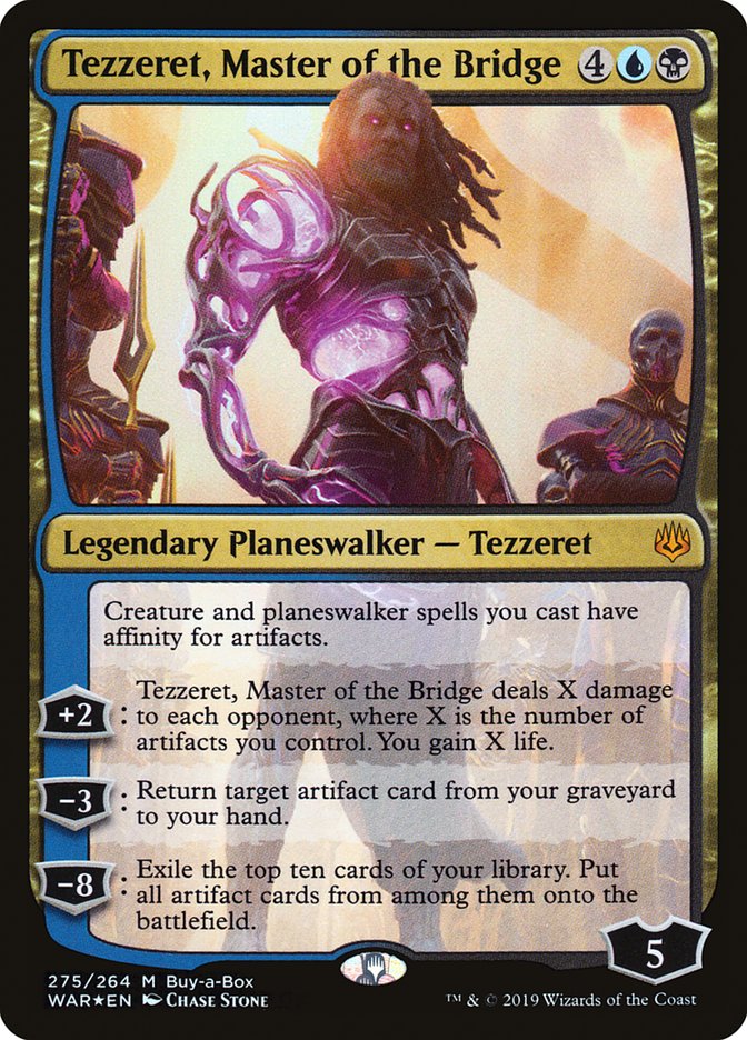 Tezzeret, Master of the Bridge (Buy-A-Box) [War of the Spark] | Good Games Cannington