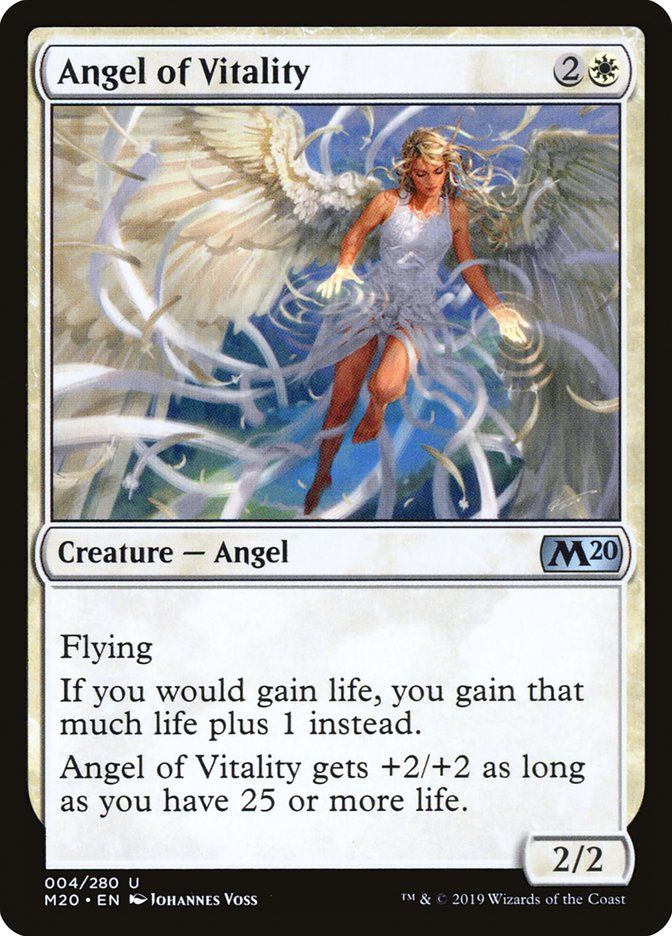 Angel of Vitality [Core Set 2020] | Good Games Cannington