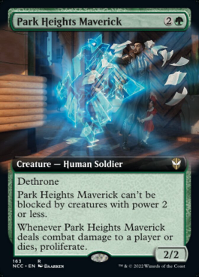 Park Heights Maverick (Extended Art) [Streets of New Capenna Commander] | Good Games Cannington