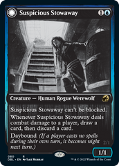 Suspicious Stowaway // Seafaring Werewolf [Innistrad: Double Feature] | Good Games Cannington