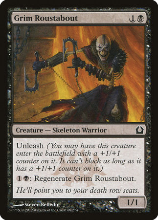 Grim Roustabout [Return to Ravnica] | Good Games Cannington