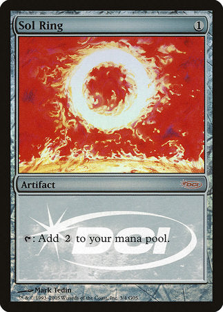 Sol Ring [Judge Gift Cards 2005] | Good Games Cannington