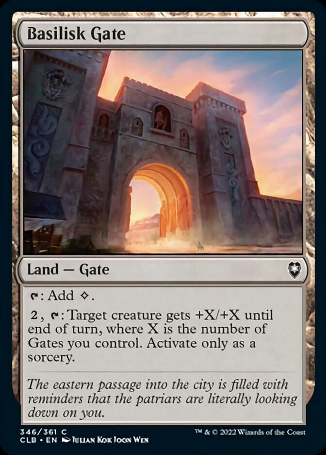 Basilisk Gate [Commander Legends: Battle for Baldur's Gate] | Good Games Cannington