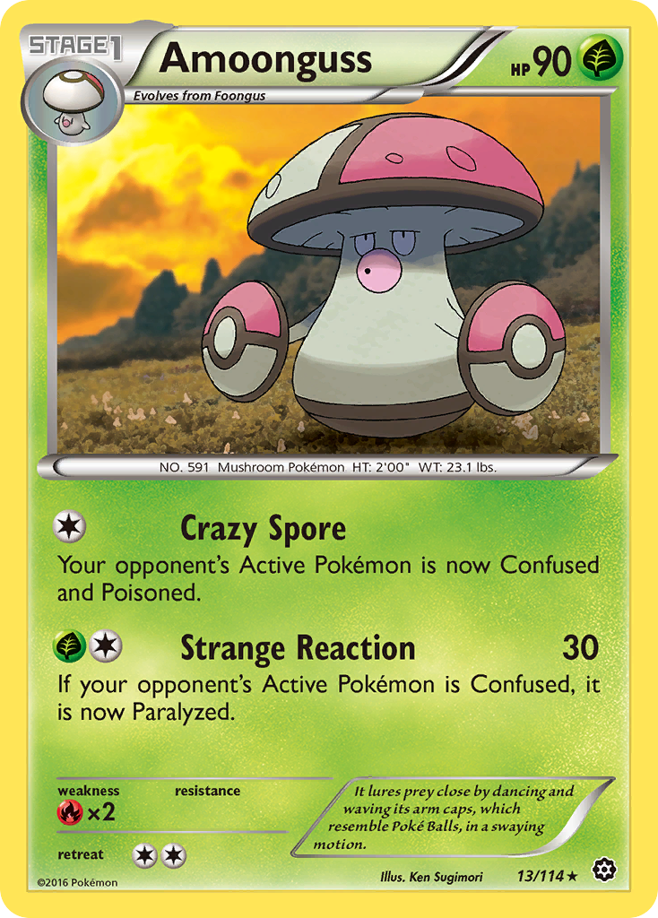 Amoonguss (13/114) [XY: Steam Siege] | Good Games Cannington