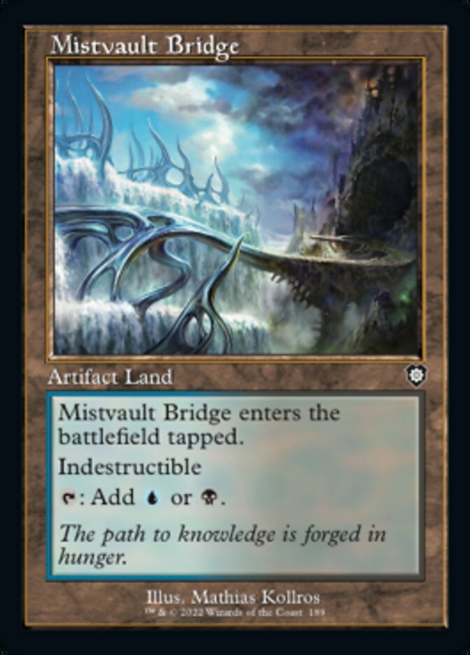 Mistvault Bridge (Retro) [The Brothers' War Commander] | Good Games Cannington