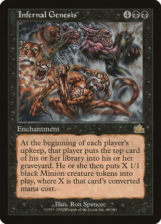 Infernal Genesis [Prophecy] | Good Games Cannington