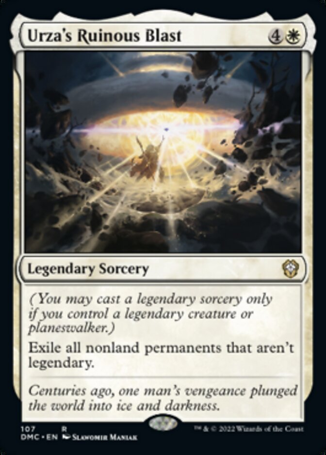 Urza's Ruinous Blast [Dominaria United Commander] | Good Games Cannington